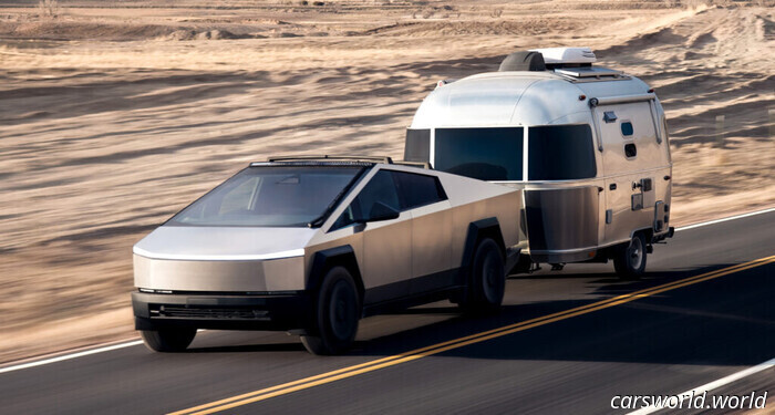 El Cambio de Marca Cybertruck De Tesla Se Parece Mucho A La F-150 de Ford | Carscoops
